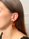 Boucles d'oreilles ambres