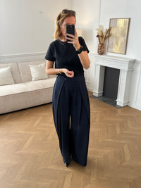 Pantalon bleu marine : Maëron