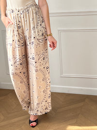 Pantalon beige bandana : Dalia