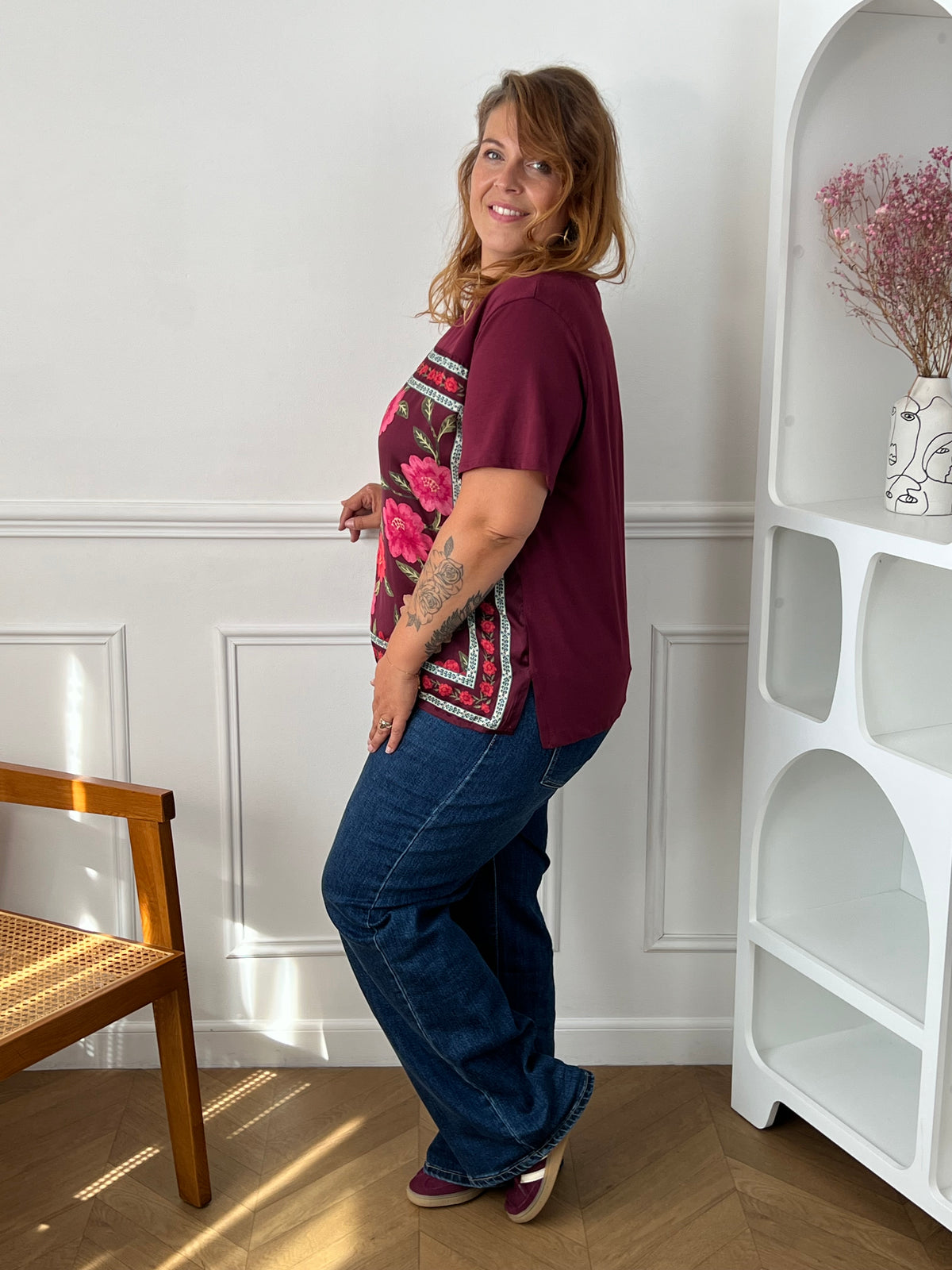 Tee-shirt-curve-bordeaux-maena-1