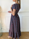 Robe longue à motifs : Vinia