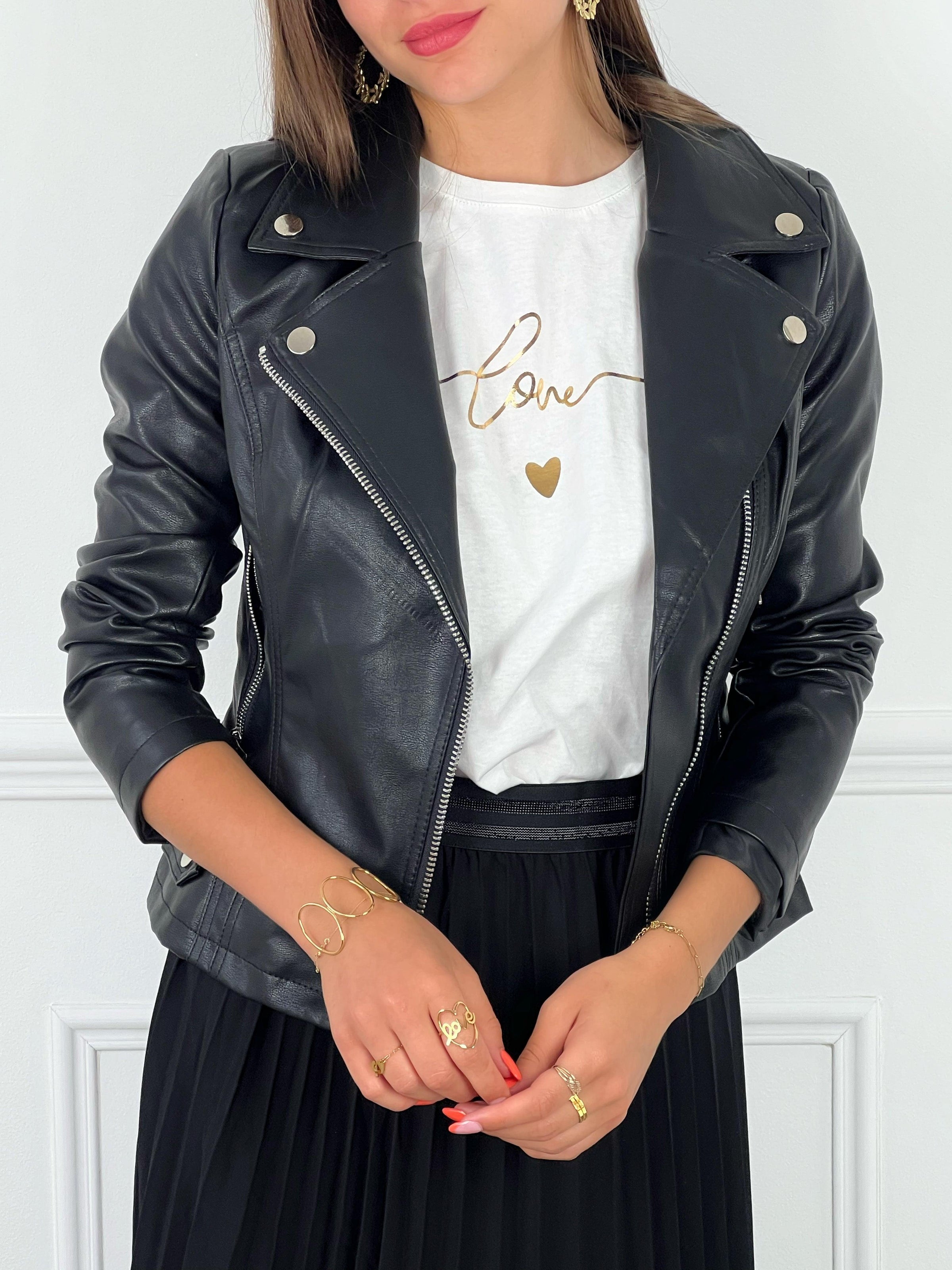 Veste Perfecto Femme Blouson Cuir Perfecto Noir Cuir Veste