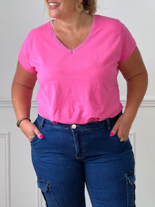 Tee-shirt rose : Mareva