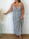 Robe longue à motifs Curve : Djena