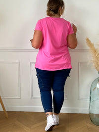Tee-shirt rose : Mareva