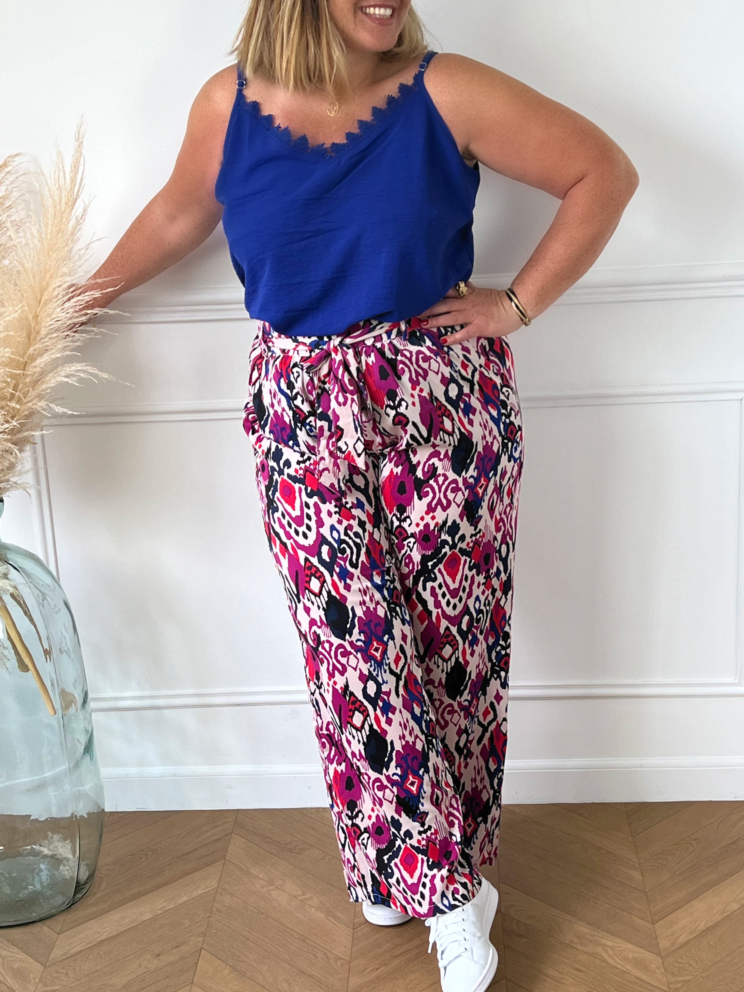 Pantalon taille sales haute grande taille