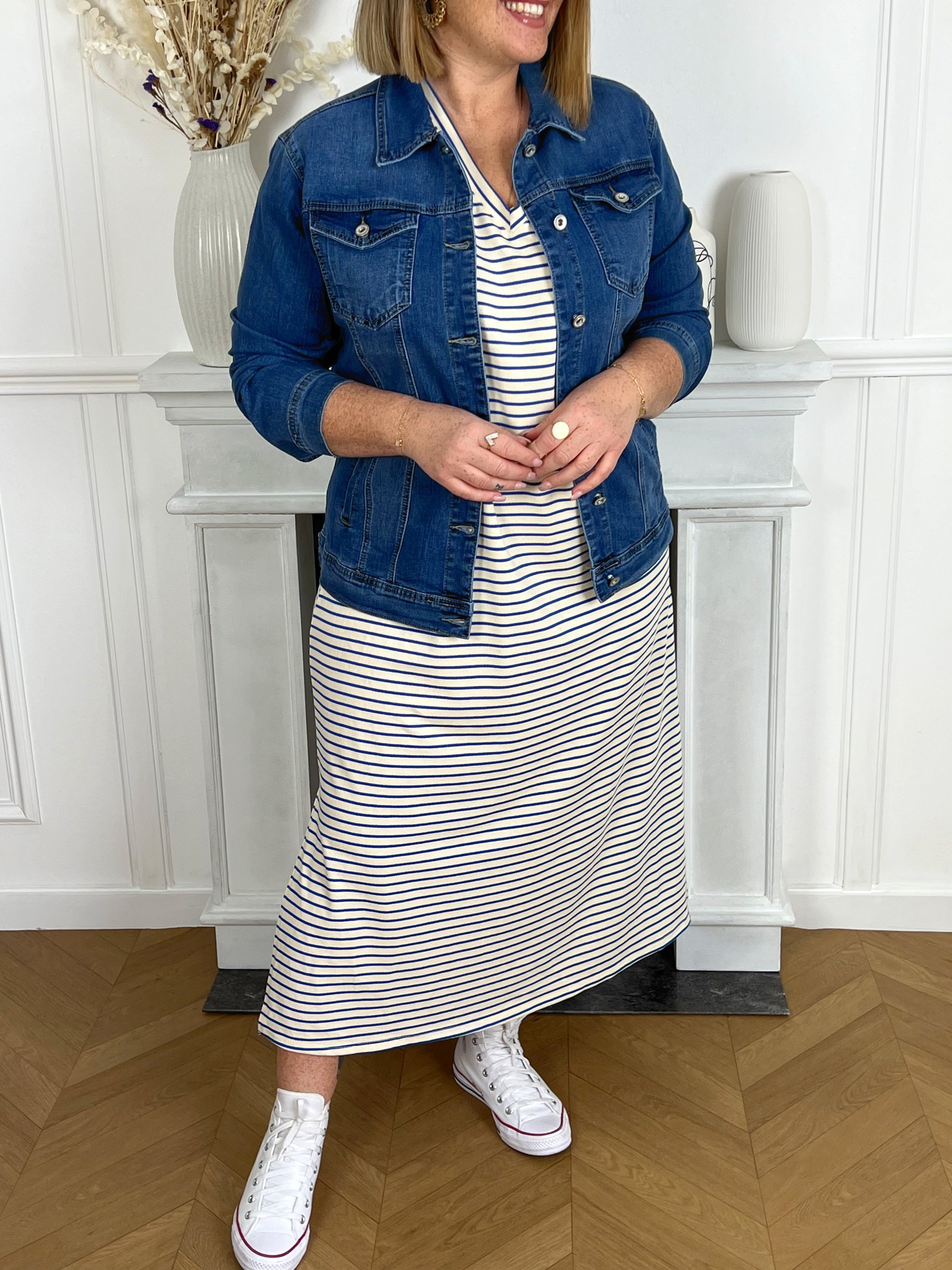 Veste en Jean femme grande taille Loicia