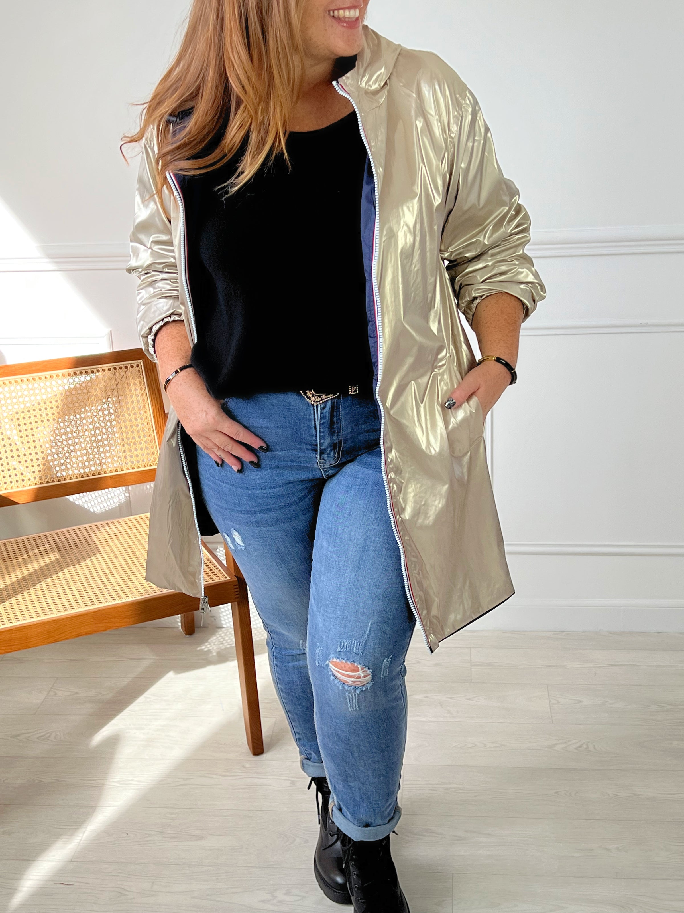 Veste imperméable femme outlet grande taille