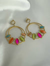 Boucles d'oreilles Mirama colores