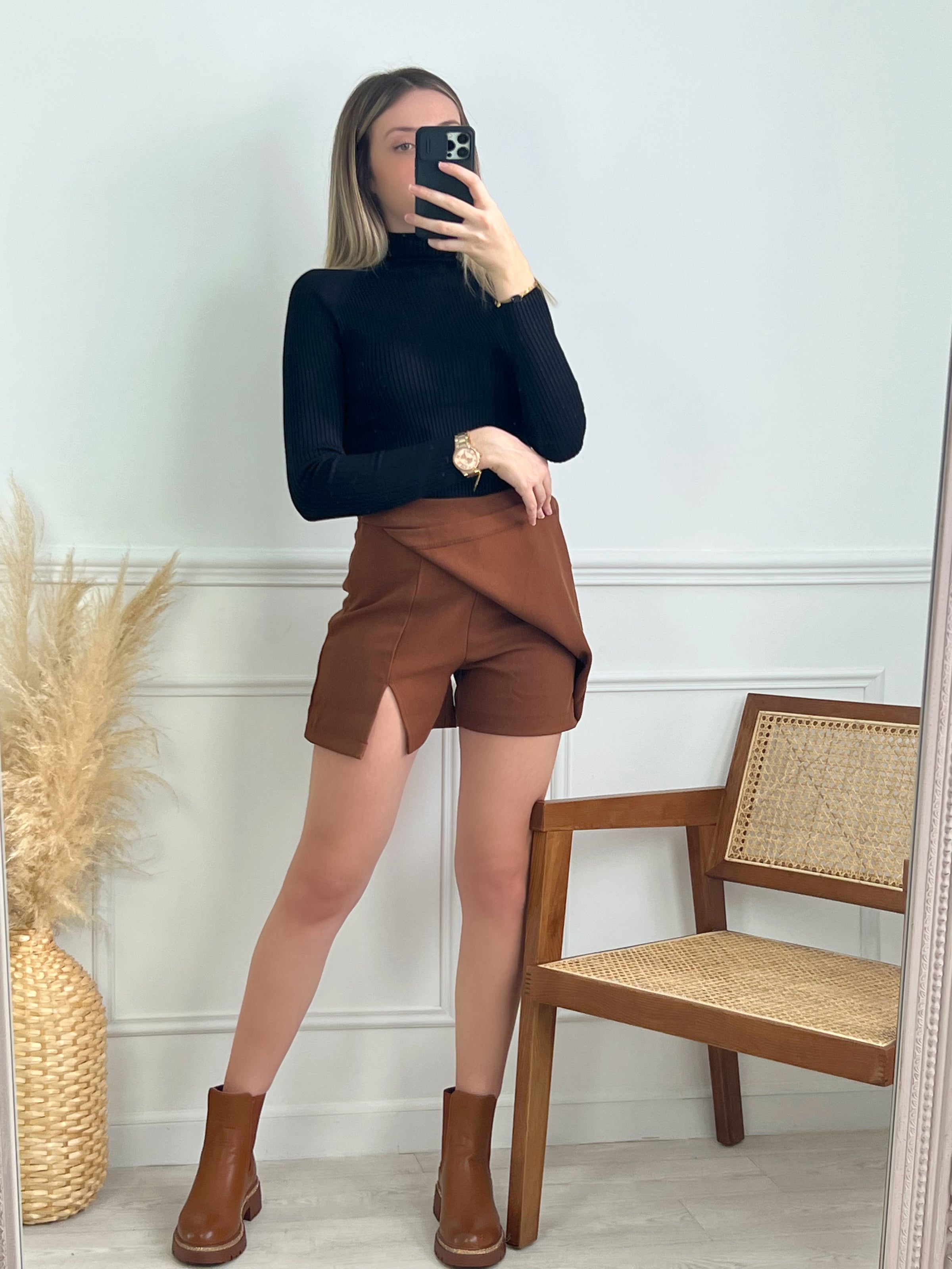 Jupe clearance courte camel