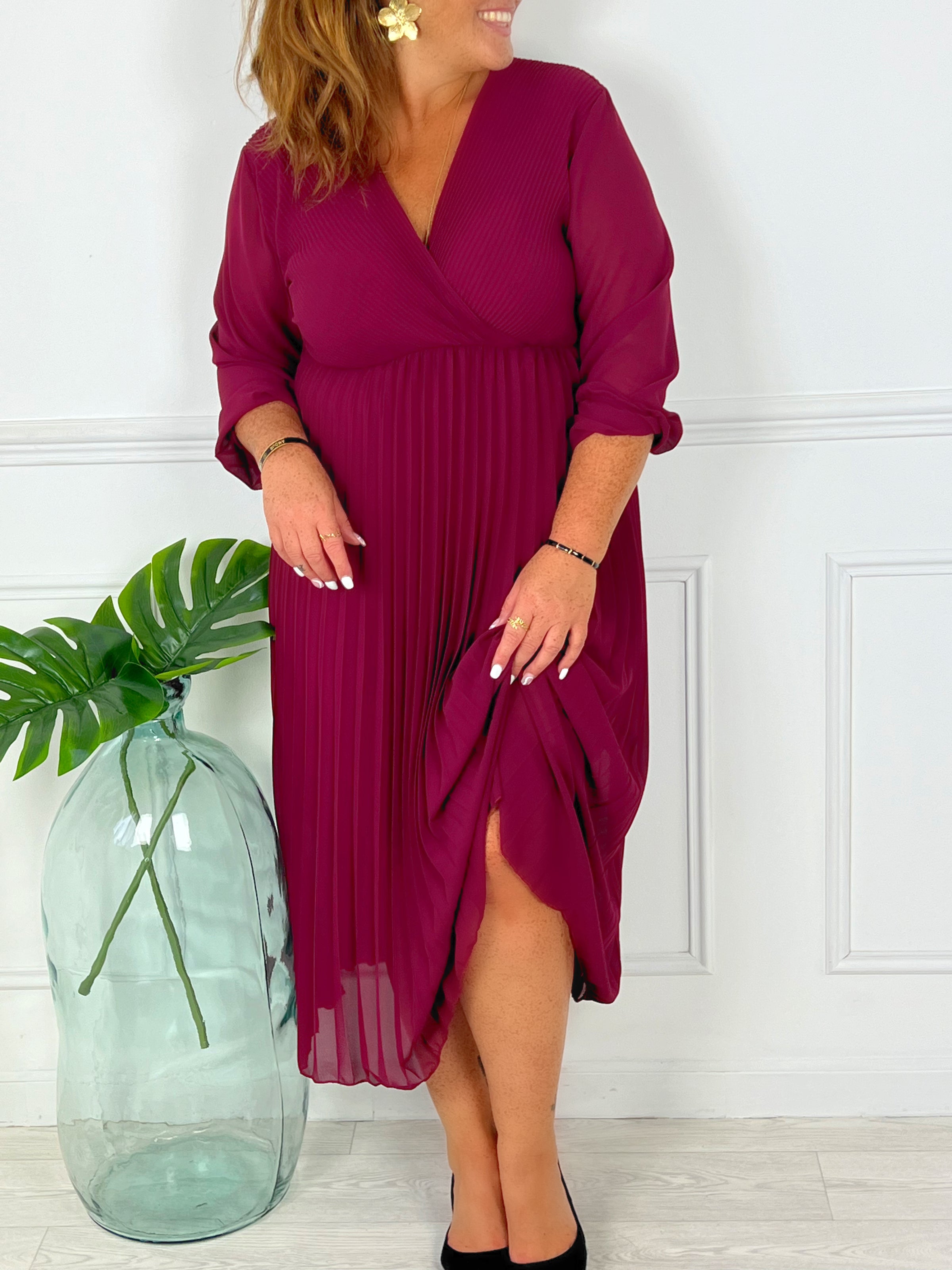 Ophelie Violet Curve Dress