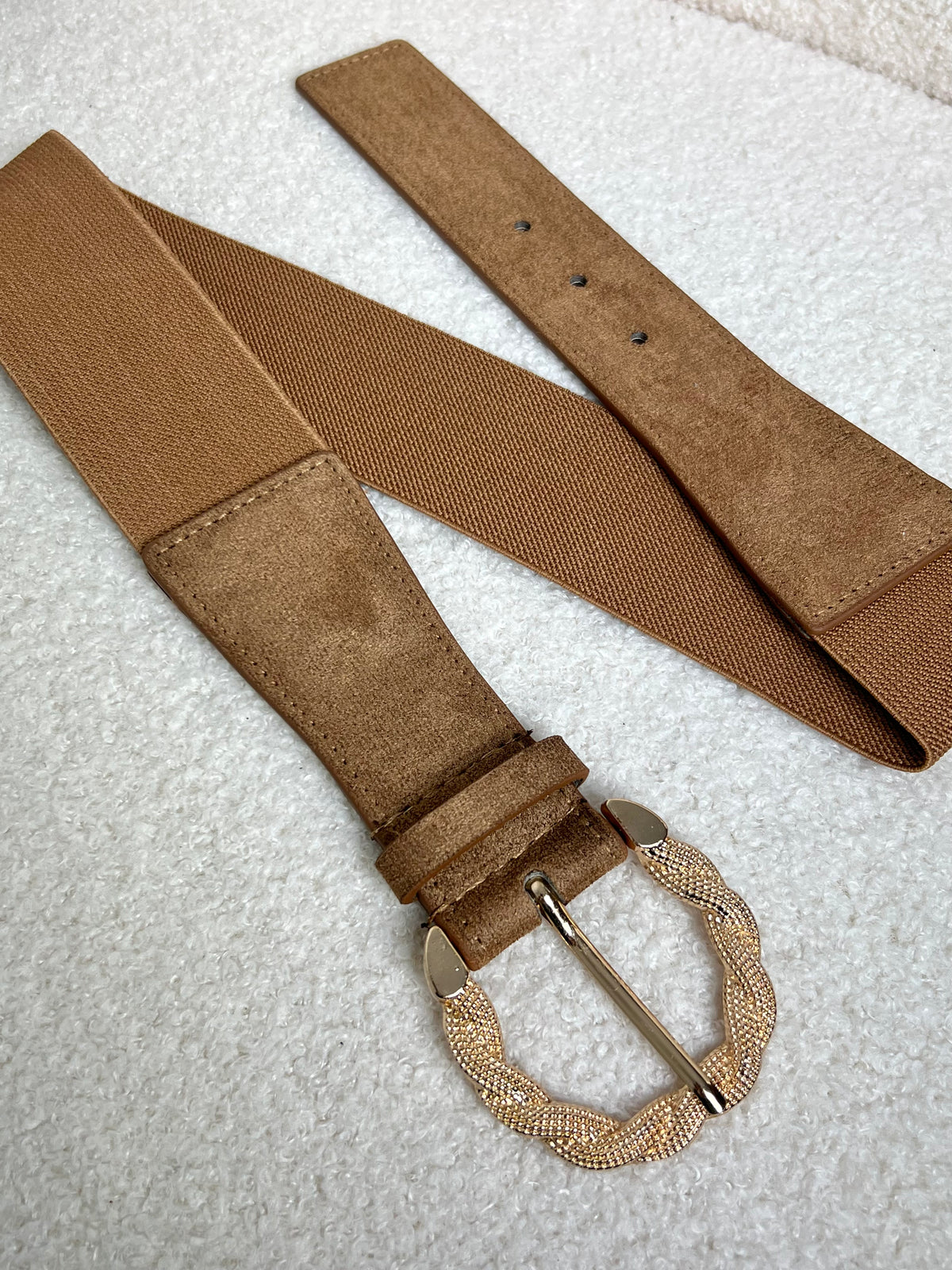 Ceinture Lucie camel