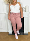 Pantalon rose Made in Italie : Diego