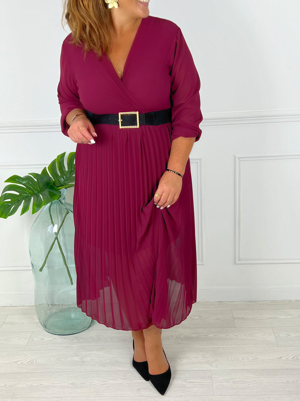 Ophelie Violet Curve Dress