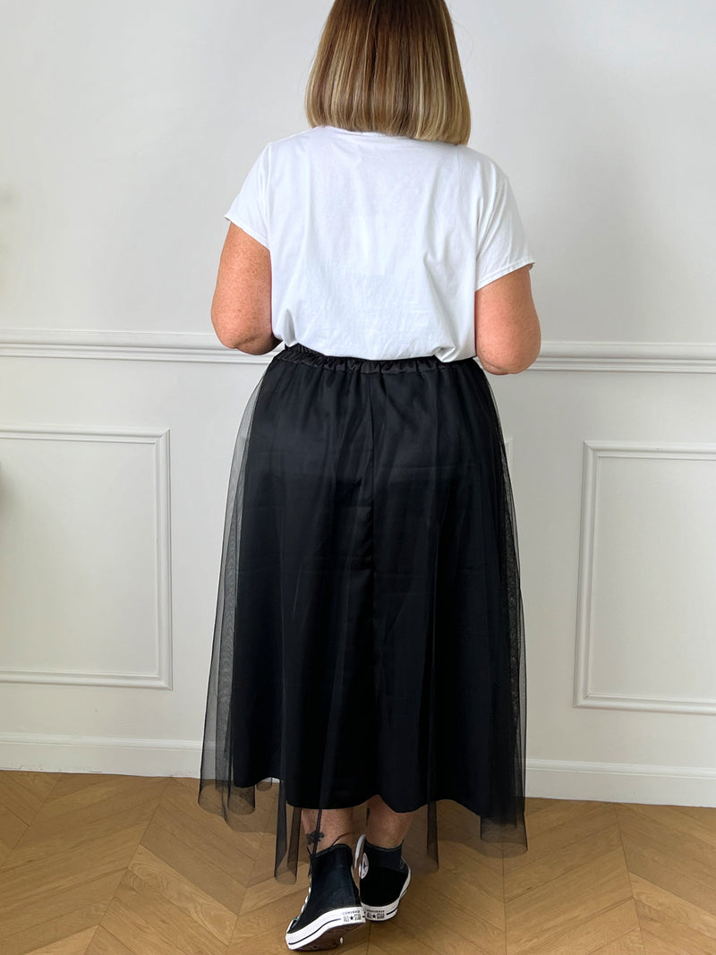 Jupe en tulle noire : Jery