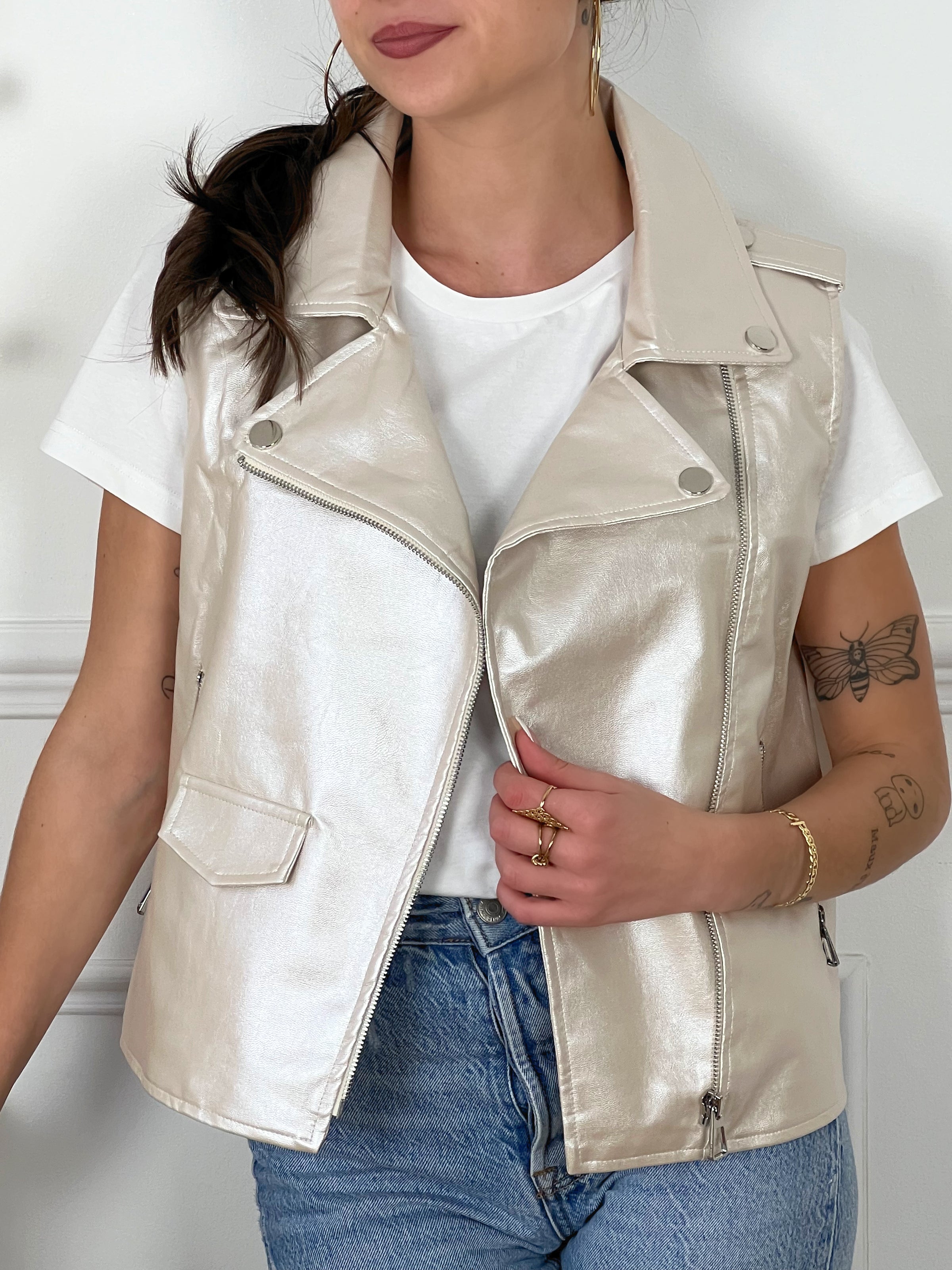Veste sans manche femme hot sale