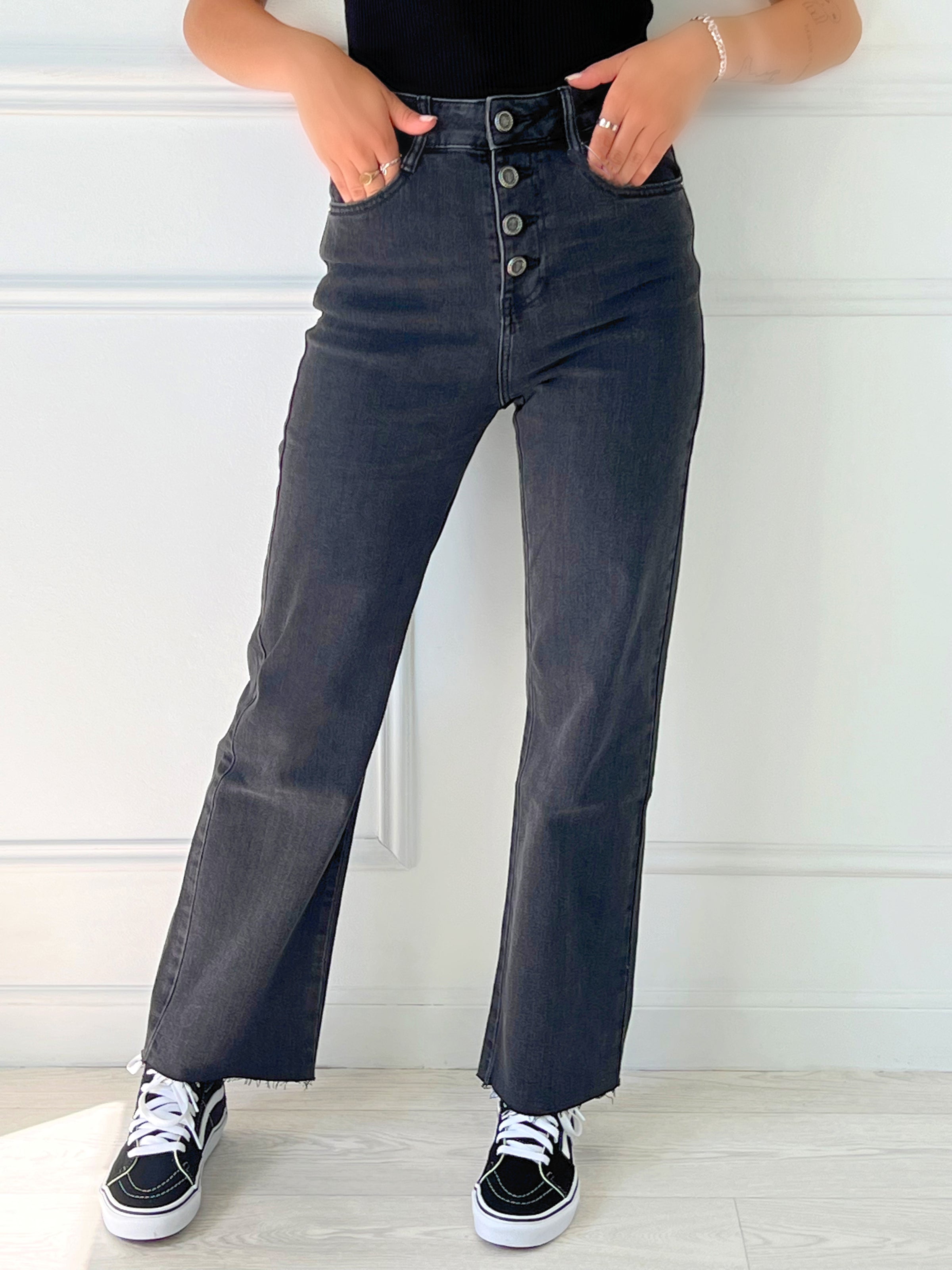 Jean femme gris foncé best sale