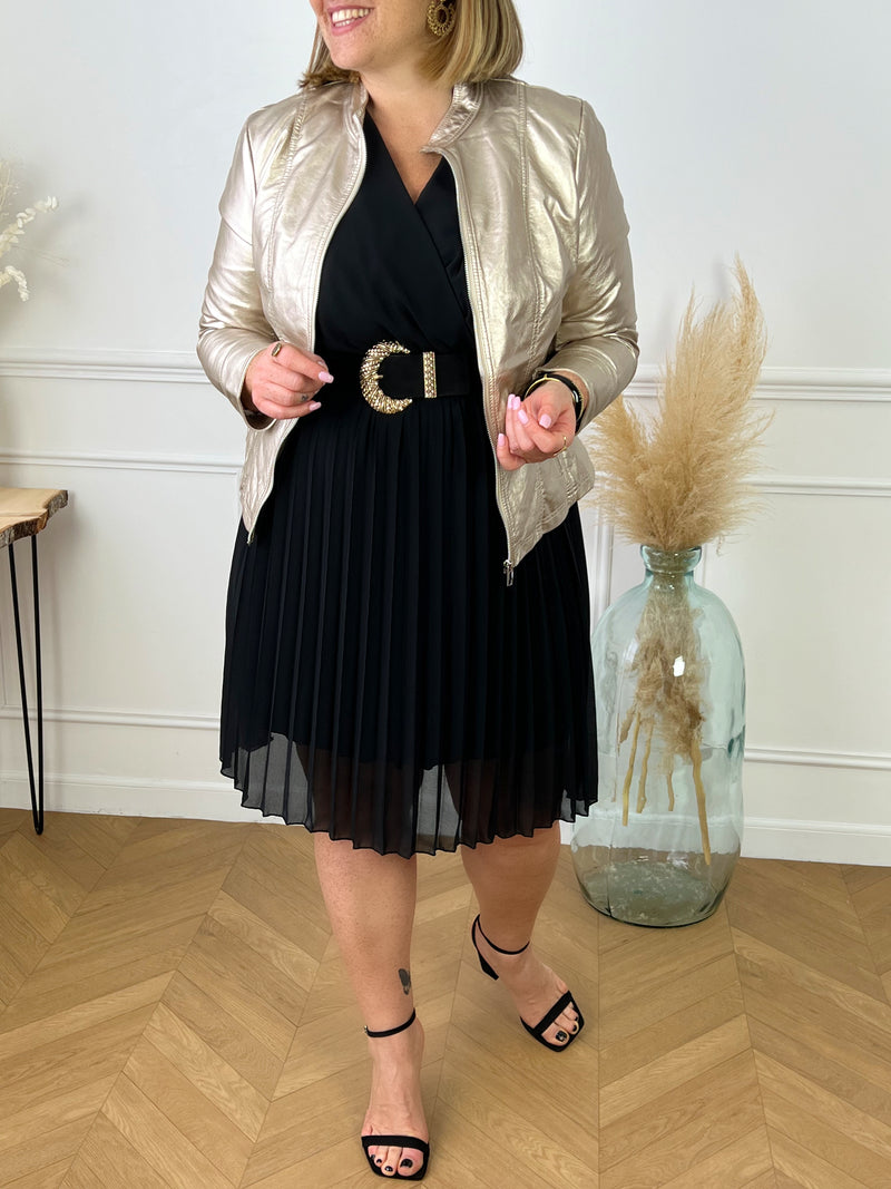 Robe courte noire : Ophelie Curve - Loïcia