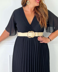 Robe Ophelie noire Curve