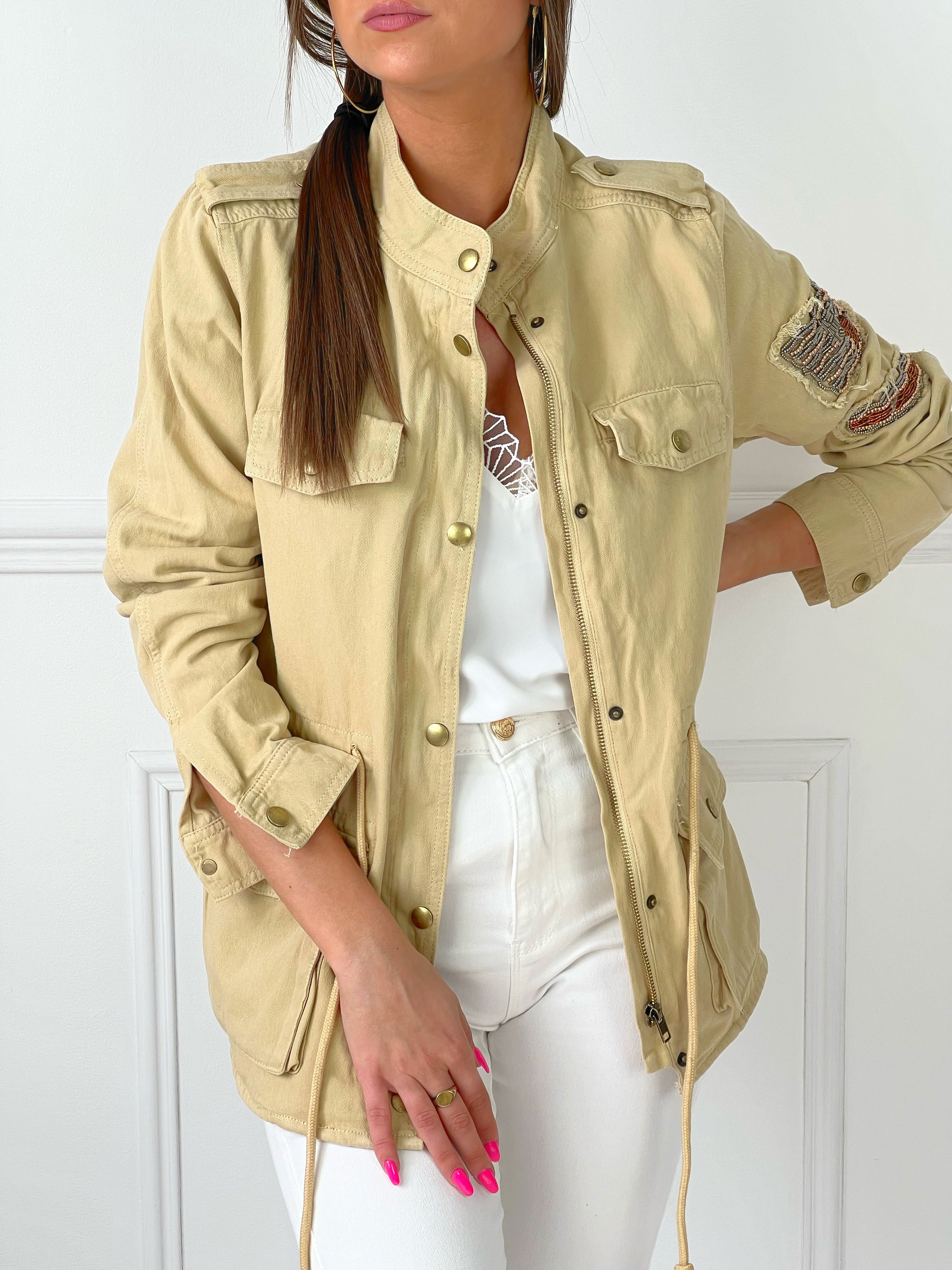 Veste 2025 femme saharienne