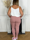 Pantalon rose Made in Italie : Diego