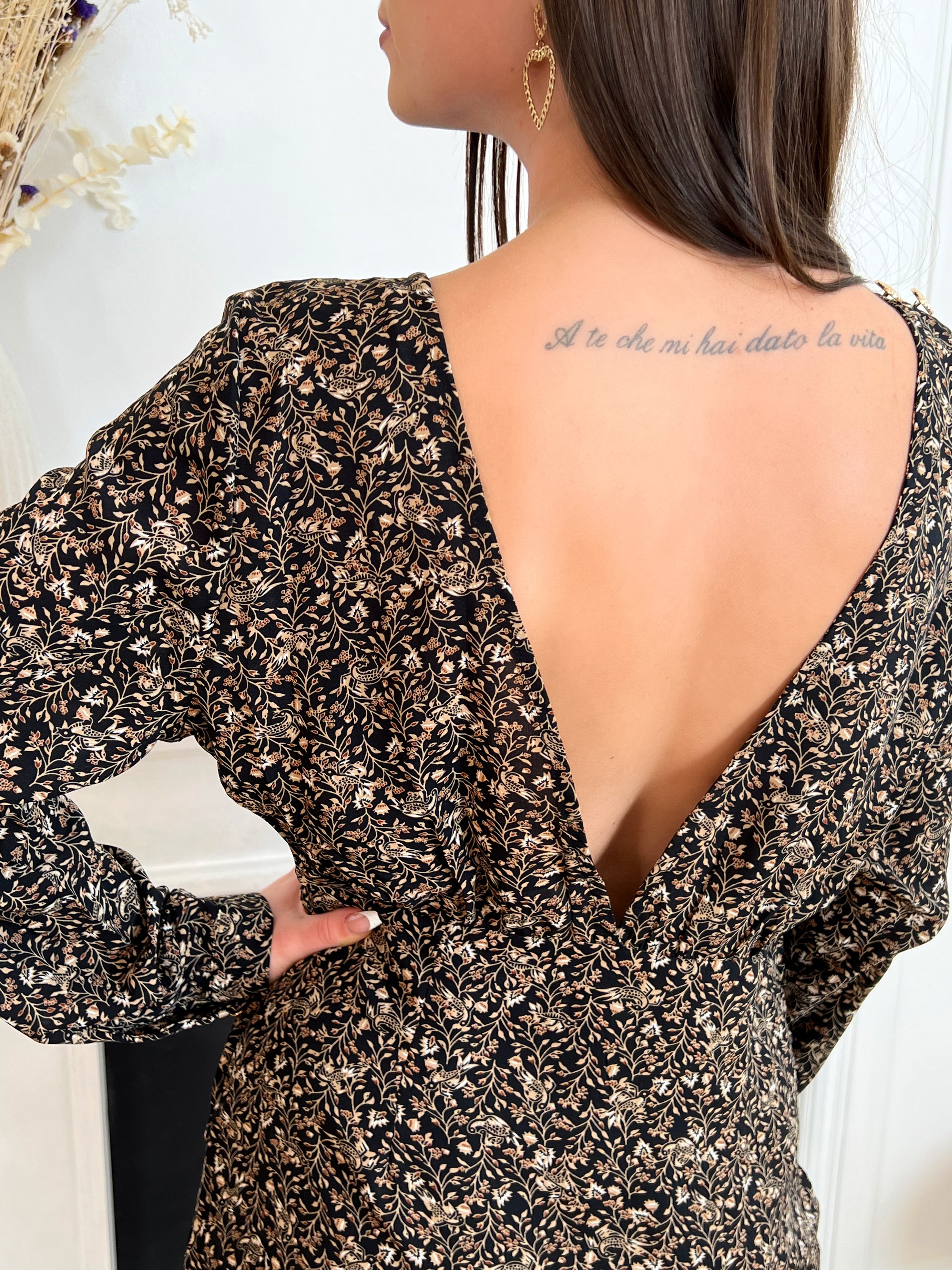 Backless dress for women – Loïcia