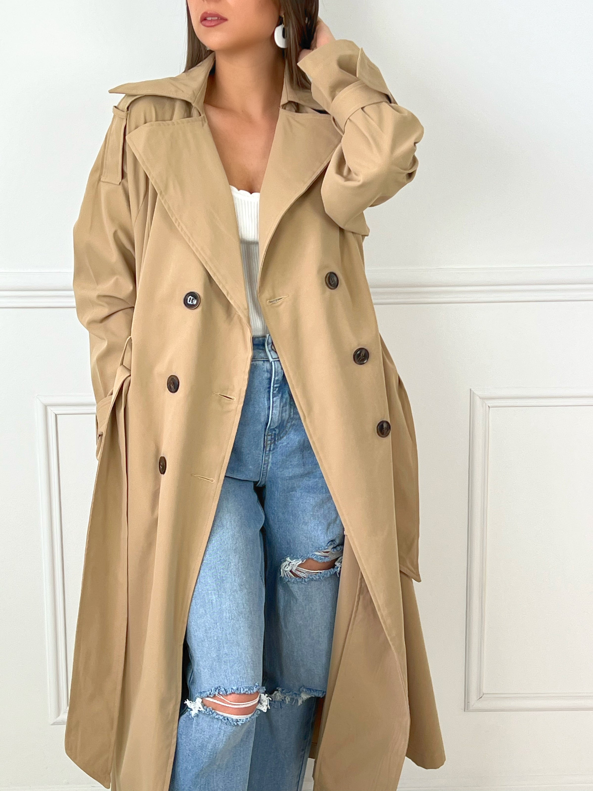 Trench Hoani beige