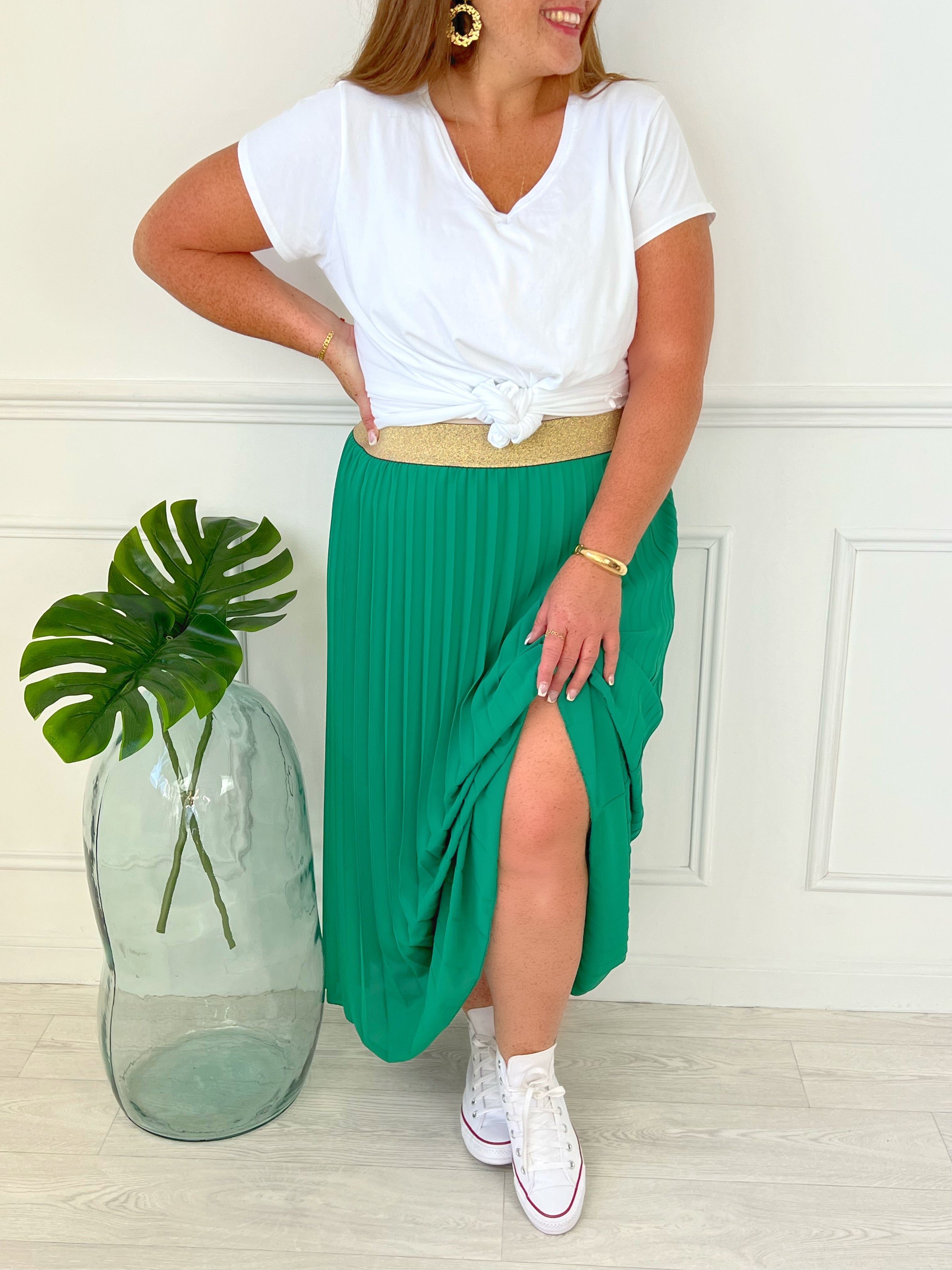 Longue discount jupe verte