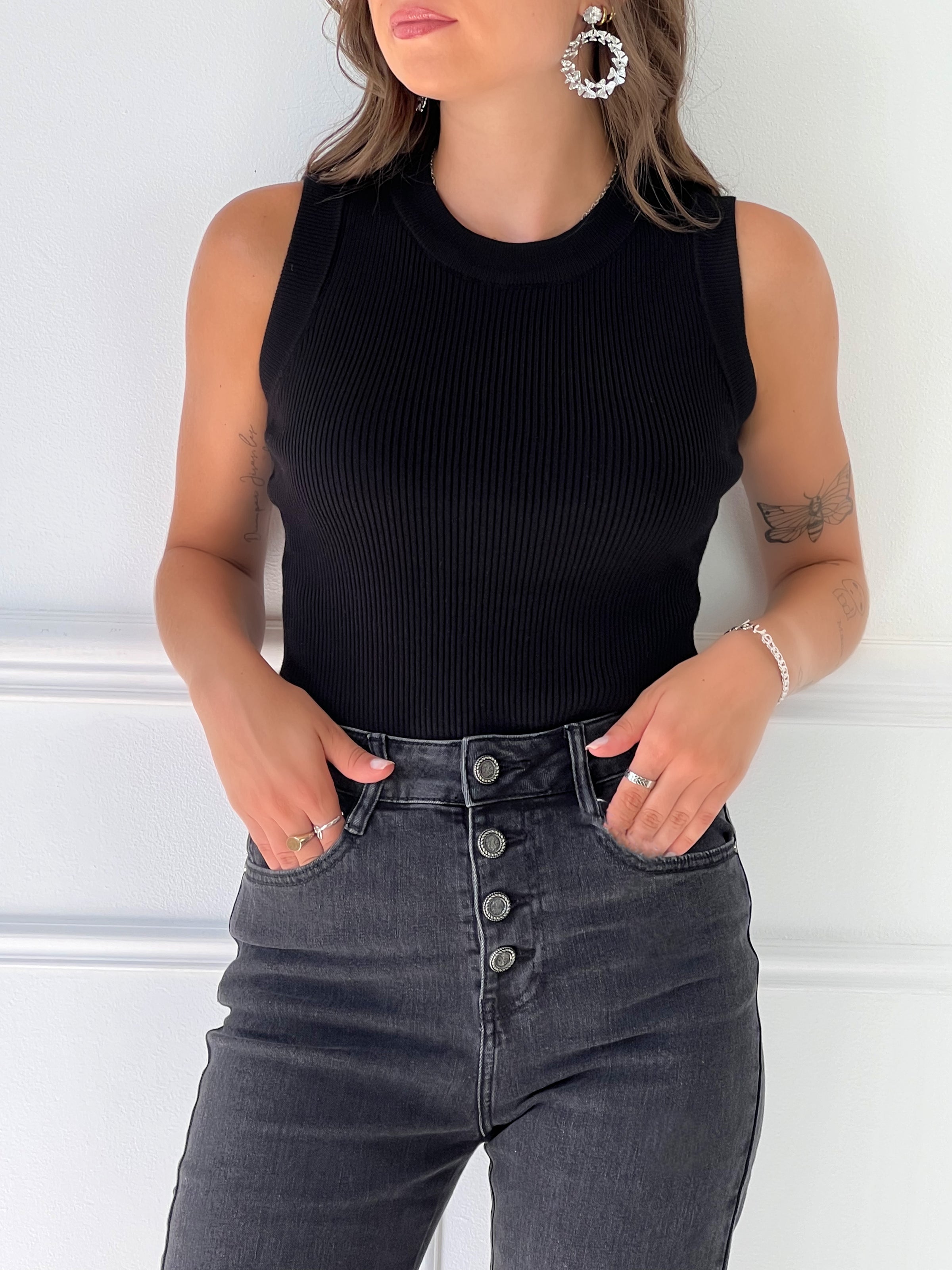 Jean frenchy gris fonce Loicia