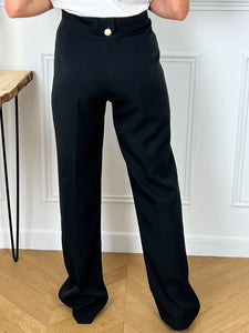 Pantalon noir Made in France : Alvina
