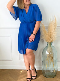 Robe courte bleue : Ophelie Curve