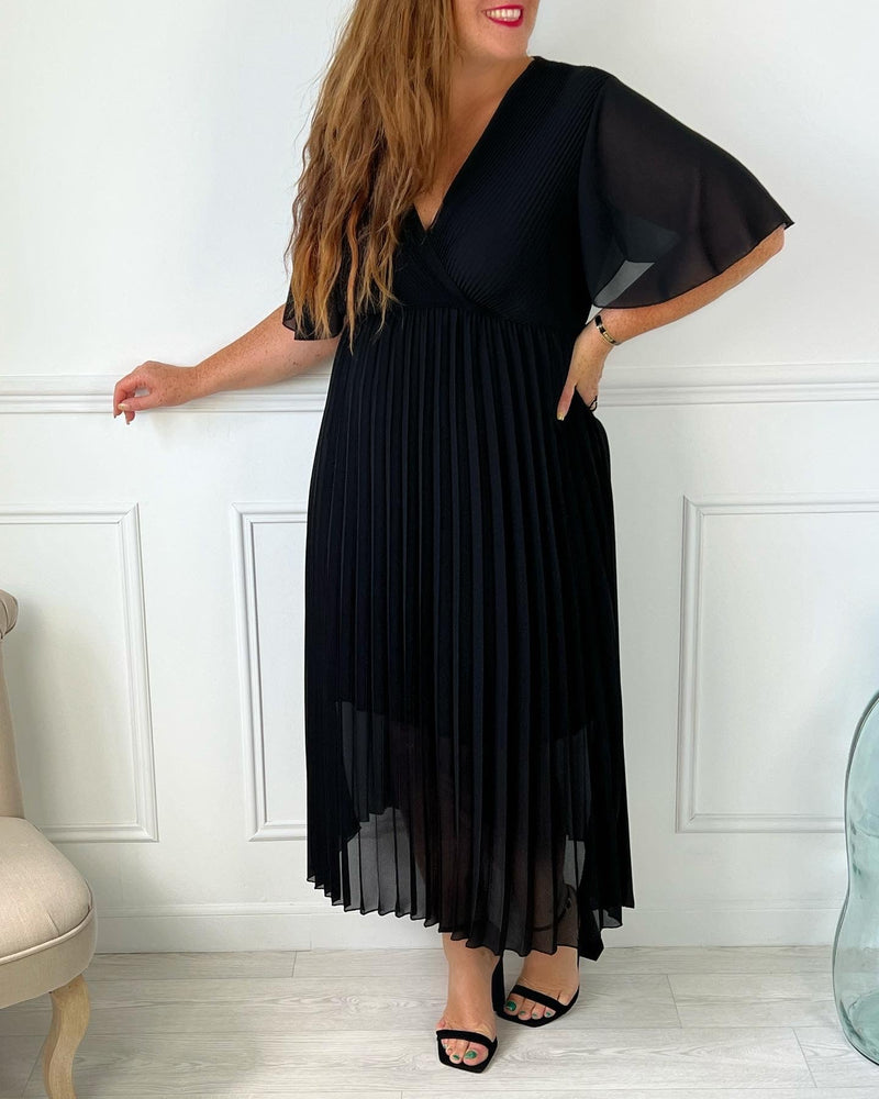 Robe Ophelie noire Curve