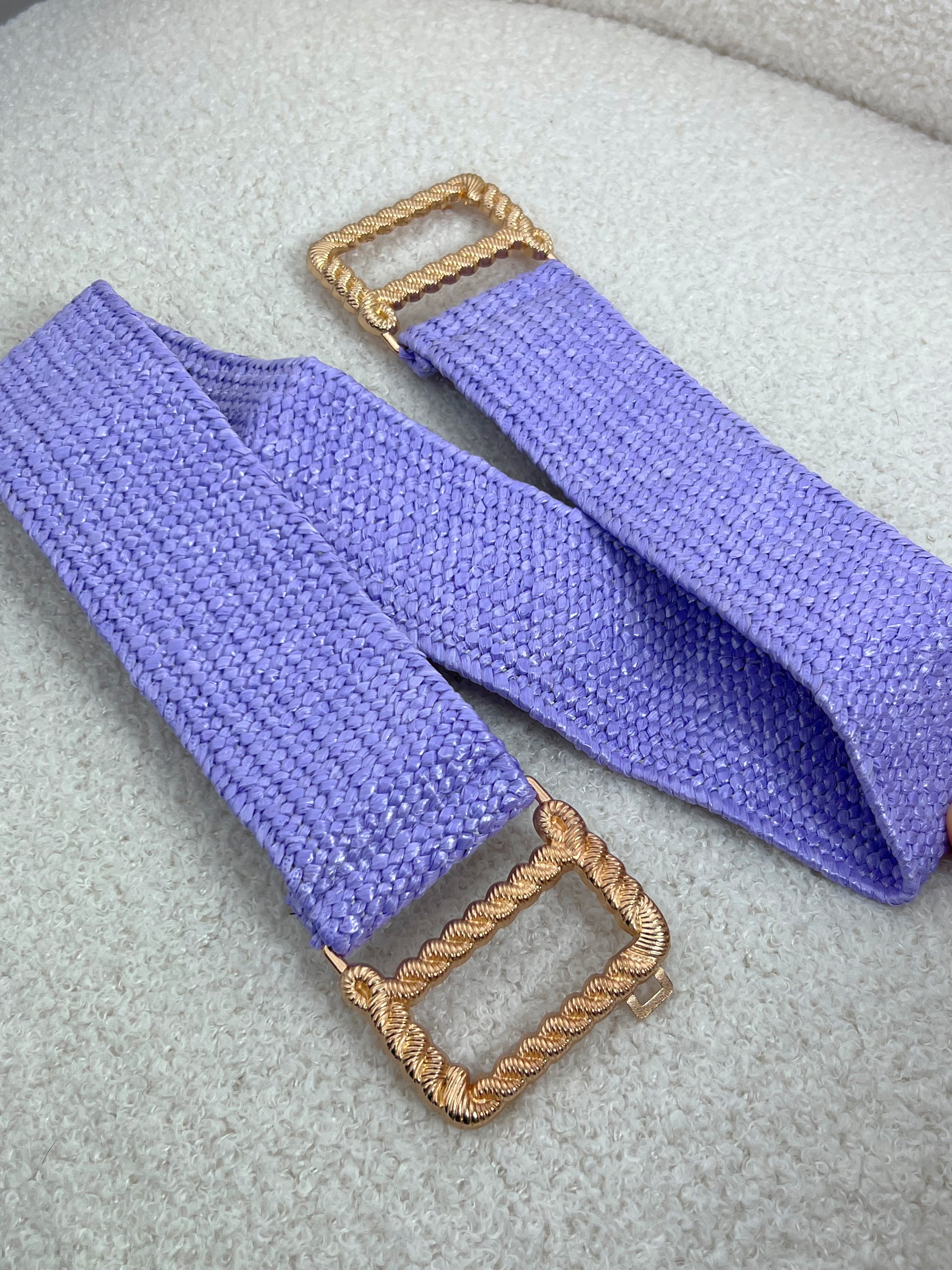 Ceinture mauve clearance